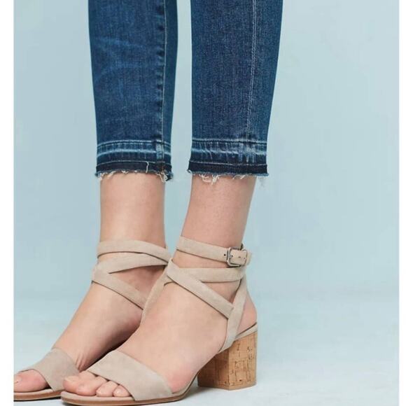 UEC CITIZENS OF HUMANITY ROCKET CROP HIGH RISE SKINNY DEMIN JEANS SZ 27 - Picture 4 of 12